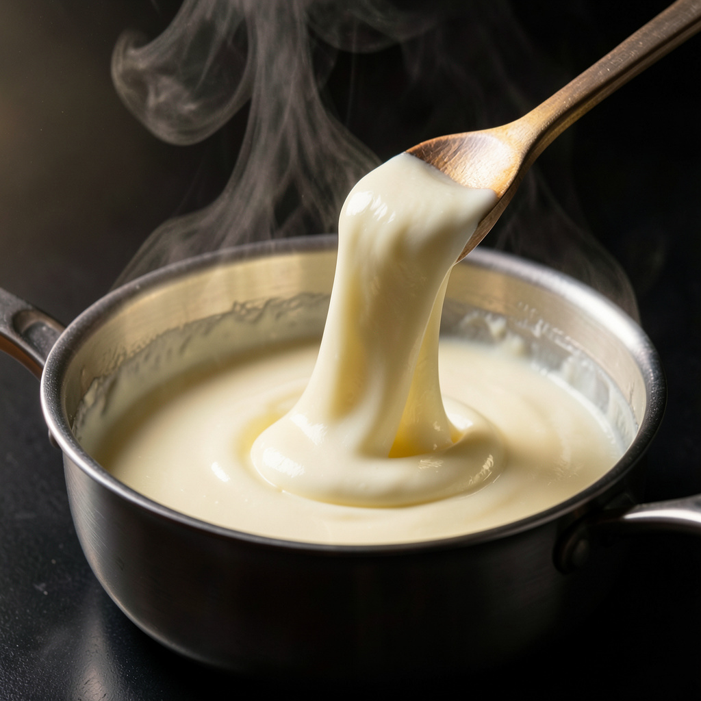 Crema de manchego añejo sedosa