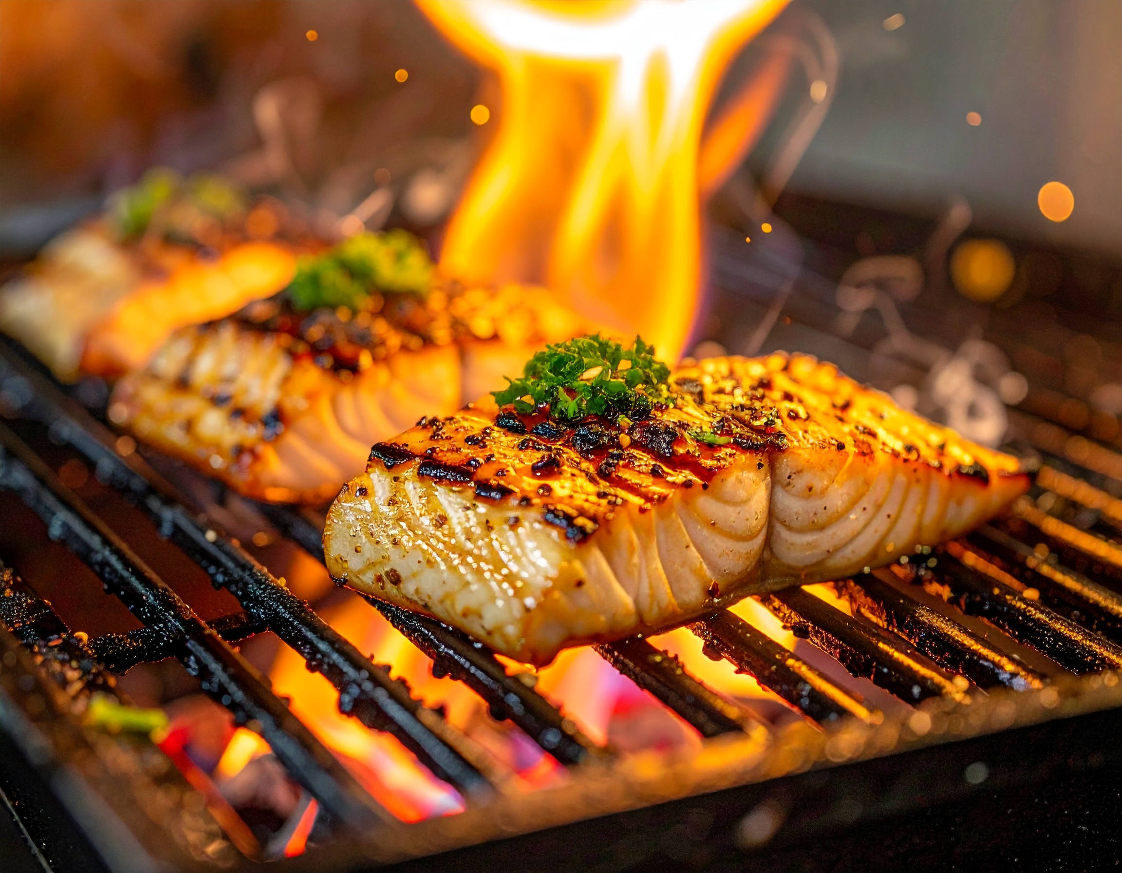 Caramelizacion bajo el grill a temperatura maxima