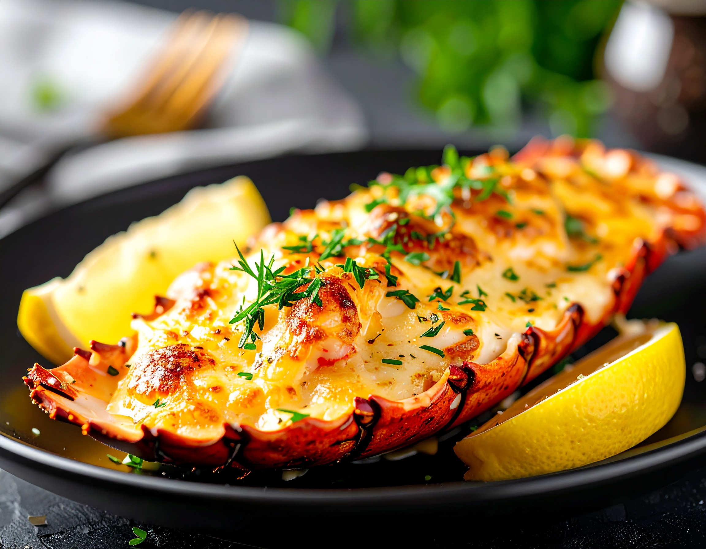 Detalle costra gratinada