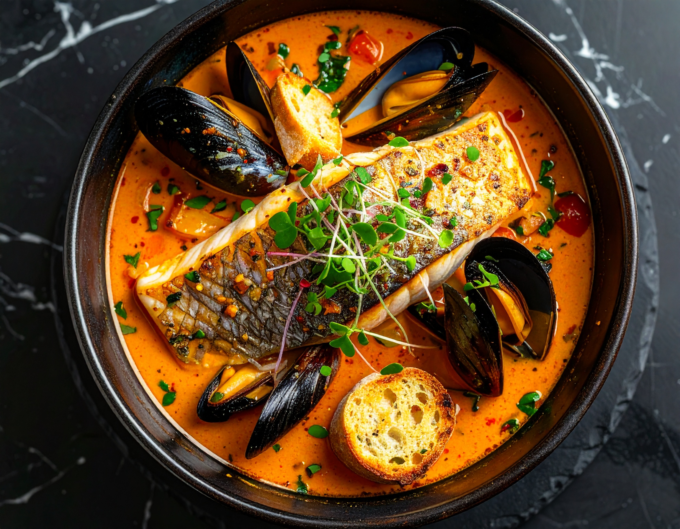 Hero shot bouillabaisse