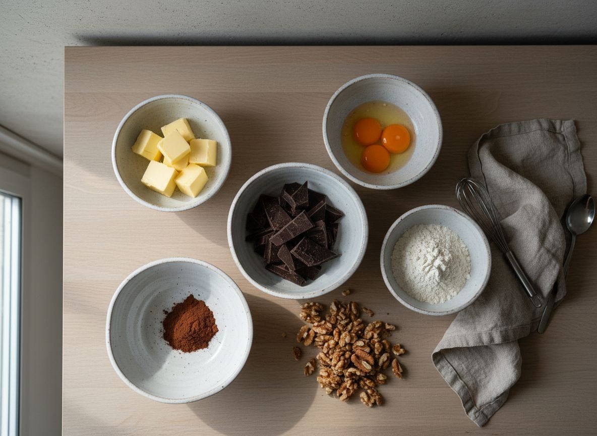Brownie de Chocolate con Nuez y Helado — imagen 1