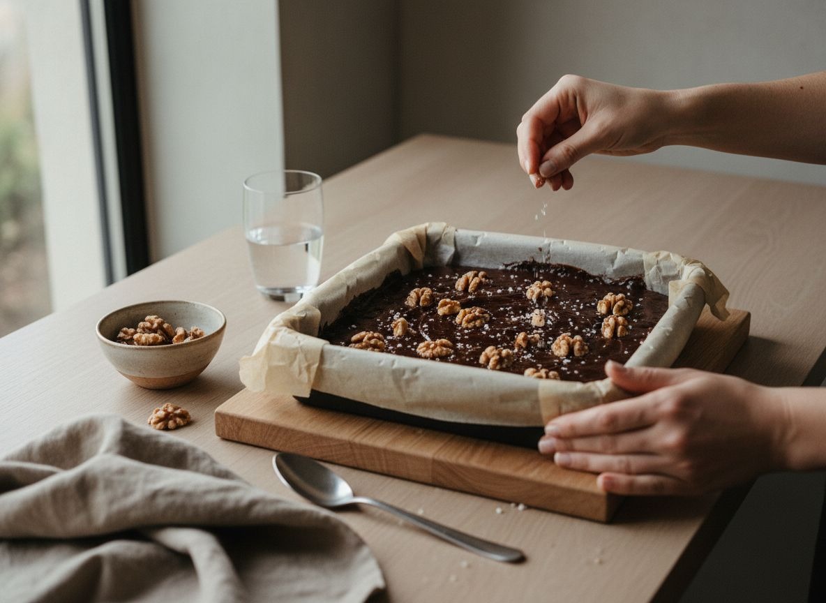 Brownie de Chocolate con Nuez y Helado — imagen 5