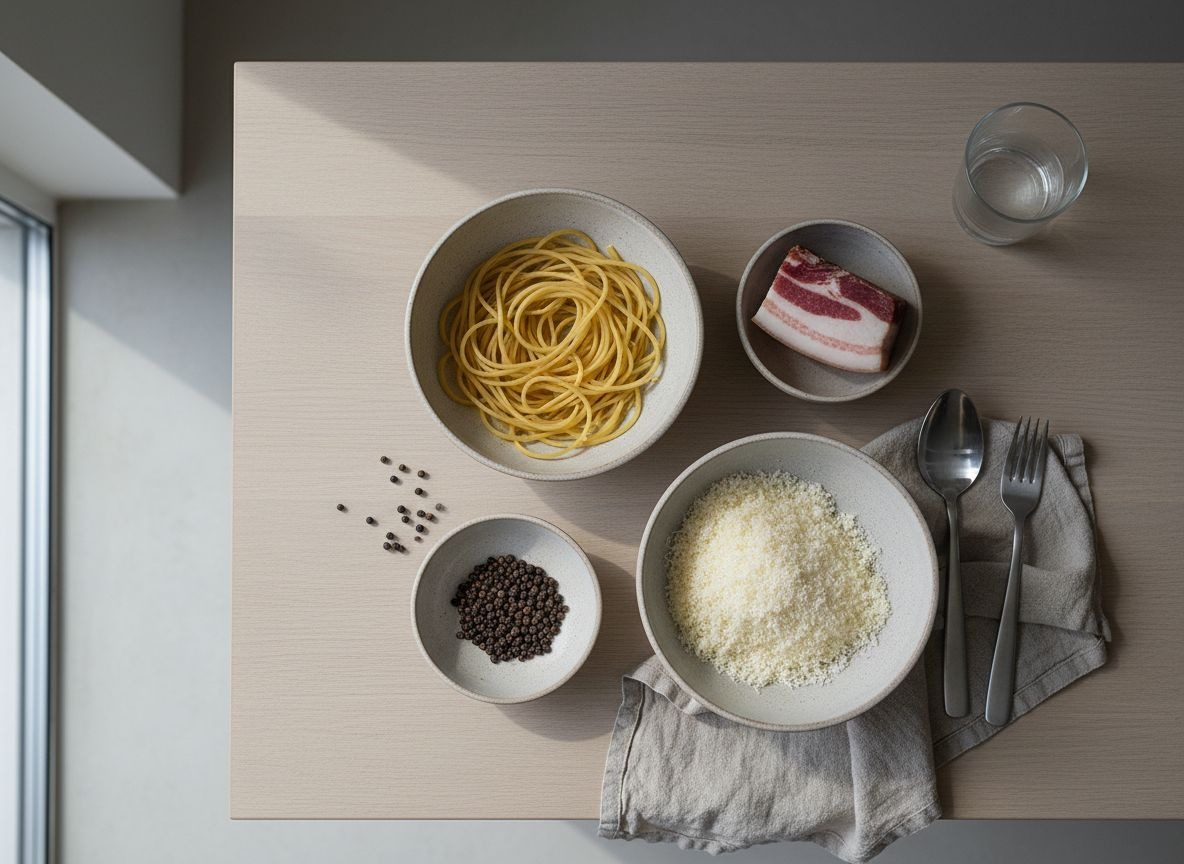 Bucatini alla Gricia con Guanciale y Pecorino — imagen 1