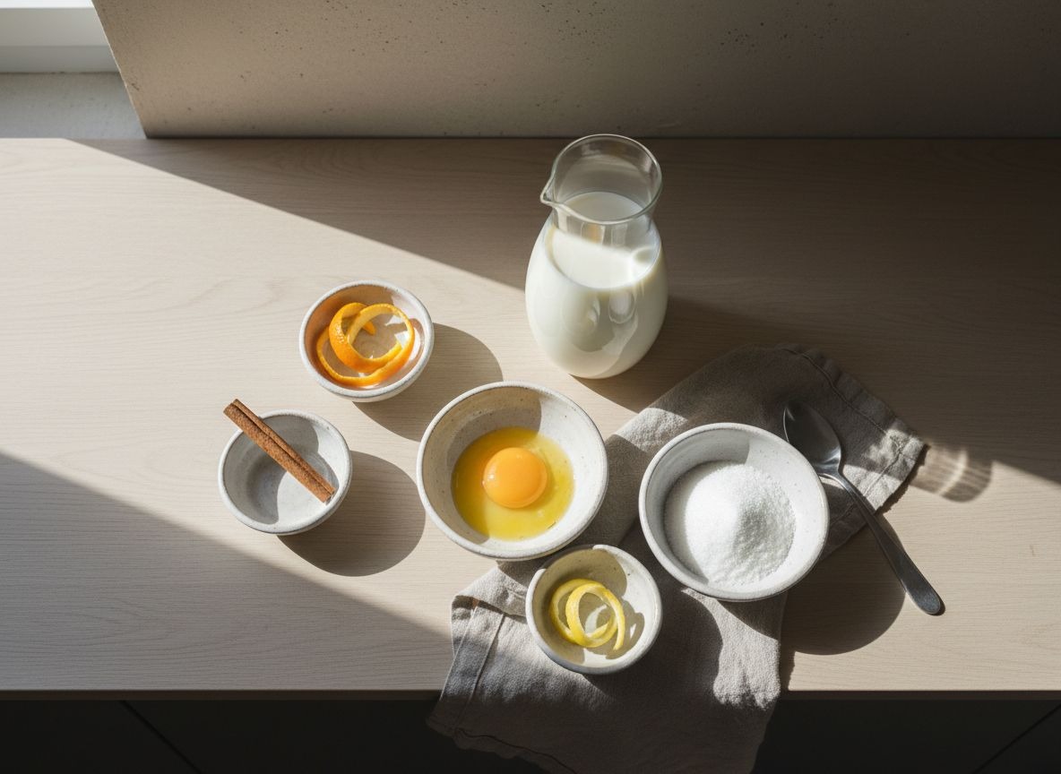 Crema Catalana Quemada con Naranja y Canela — imagen 1