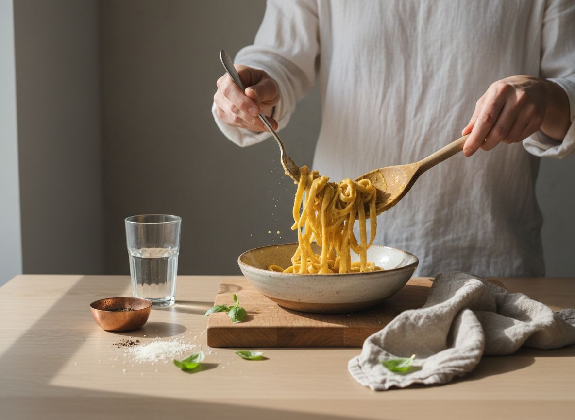 Fettuccine Alfredo con Parmesano 24 Meses — imagen 6