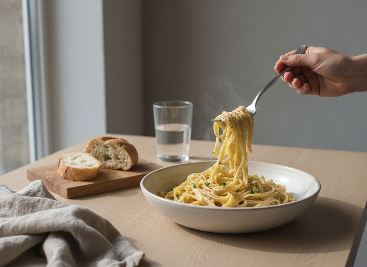 Fettuccine Alfredo con Parmesano 24 Meses — imagen 7
