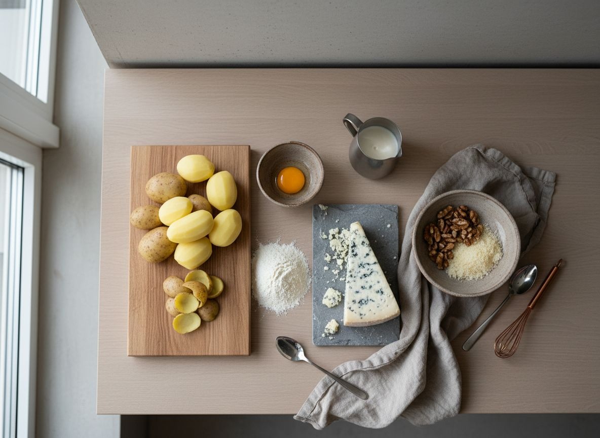 Gnocchi de Patata con Gorgonzola y Nuez — imagen 1