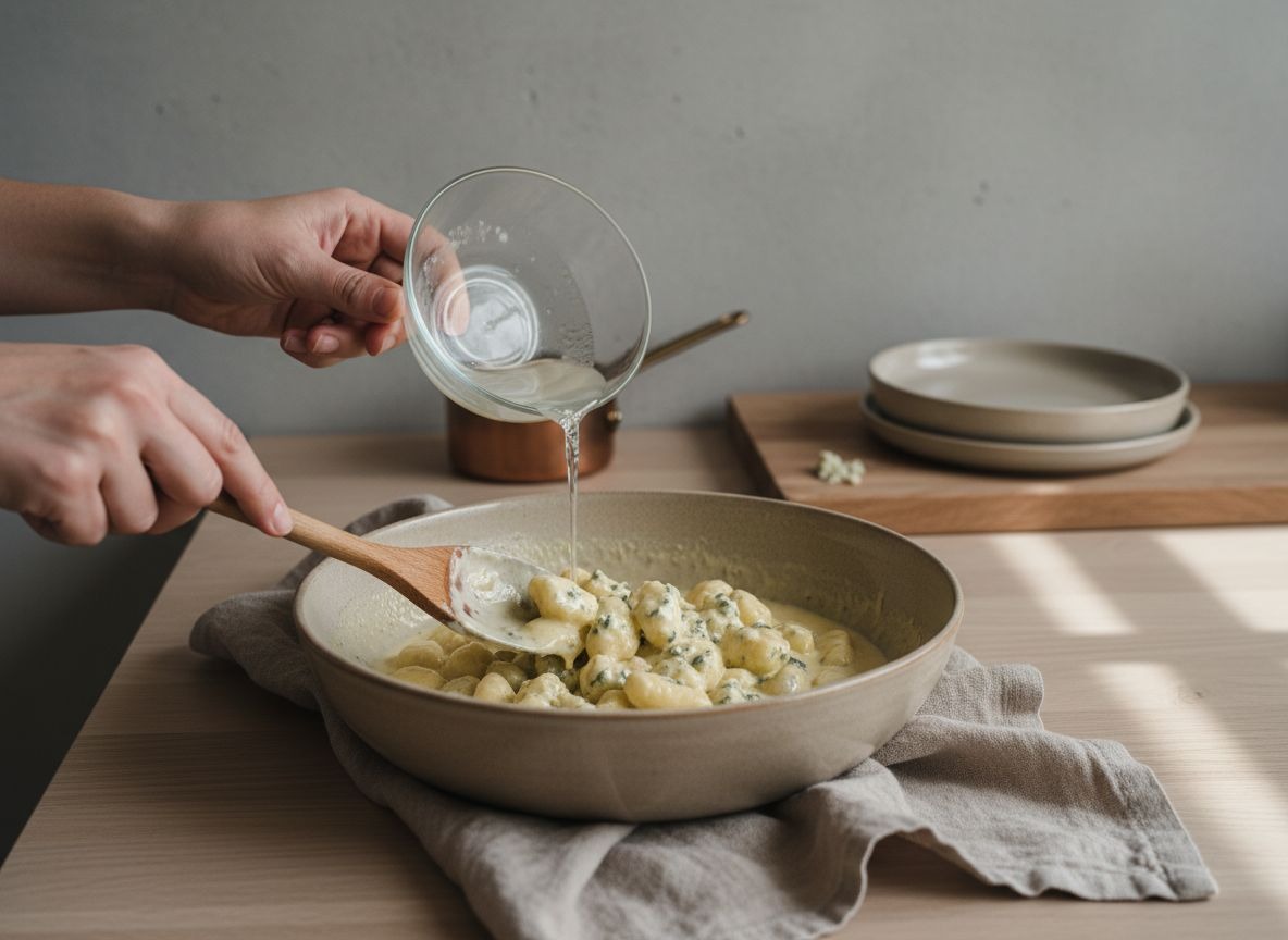 Gnocchi de Patata con Gorgonzola y Nuez — imagen 6