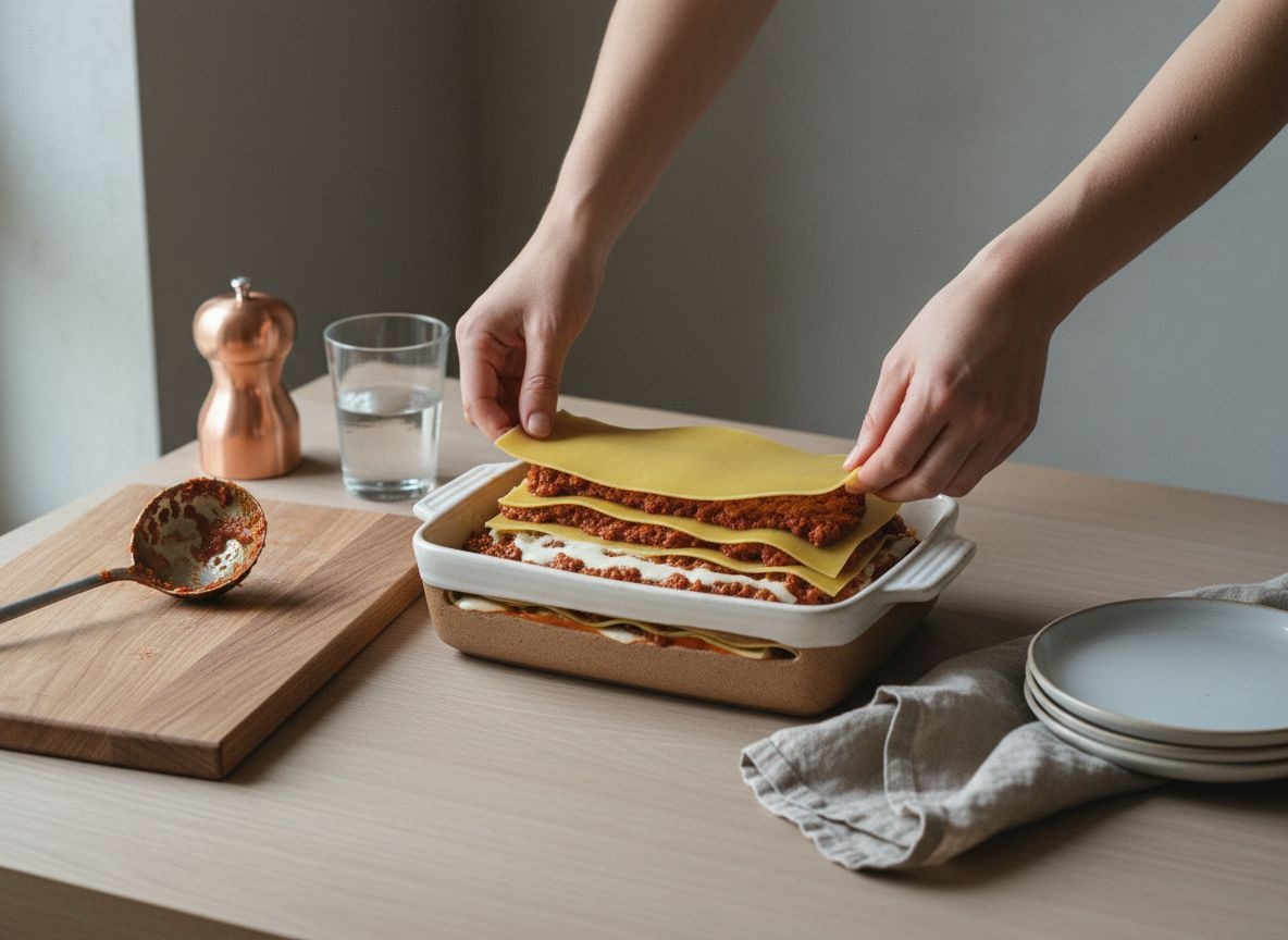 Lasaña Boloñesa Clásica con Bechamel al Horno — imagen 5