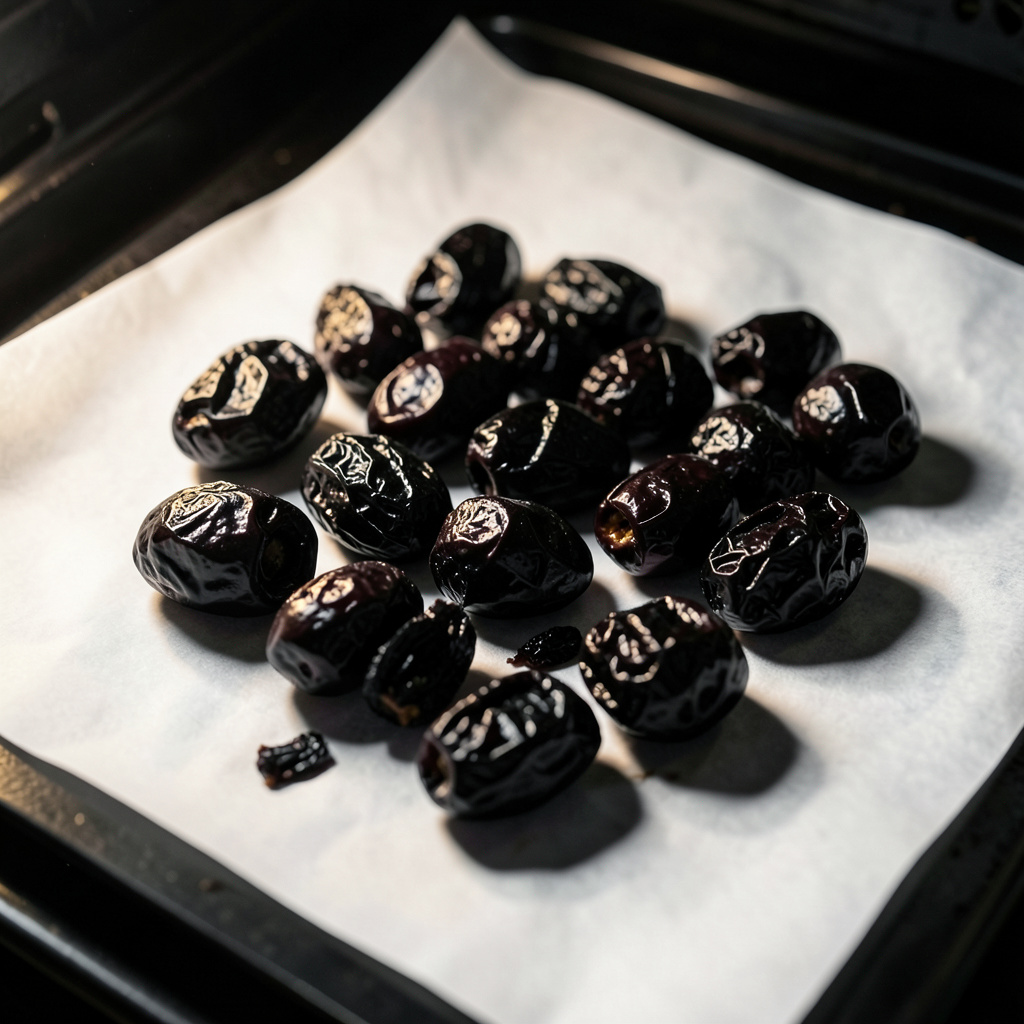 Aceitunas Kalamata deshidratadas para tierra de aceitunas