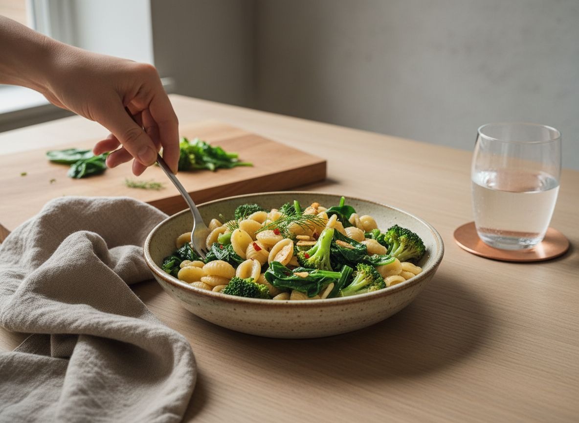 Orecchiette con Grelos, Anchoa y Guindilla — imagen 7