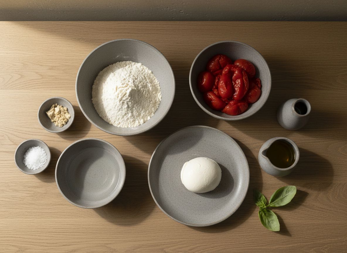 Pizza Napoletana Margherita de San Marzano — ingredientes