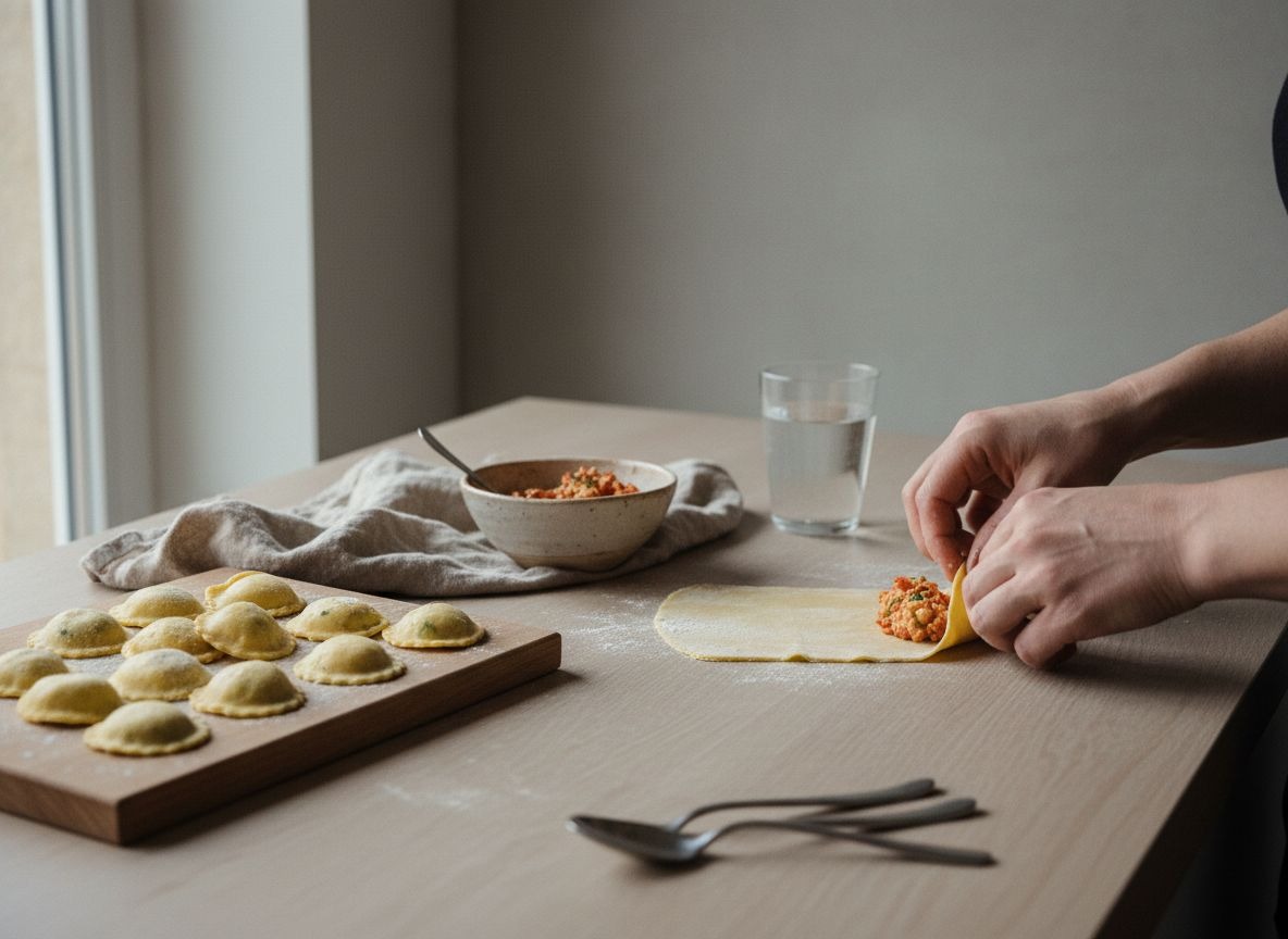 Ravioli de Bogavante con Bisque Emulsionada — imagen 5