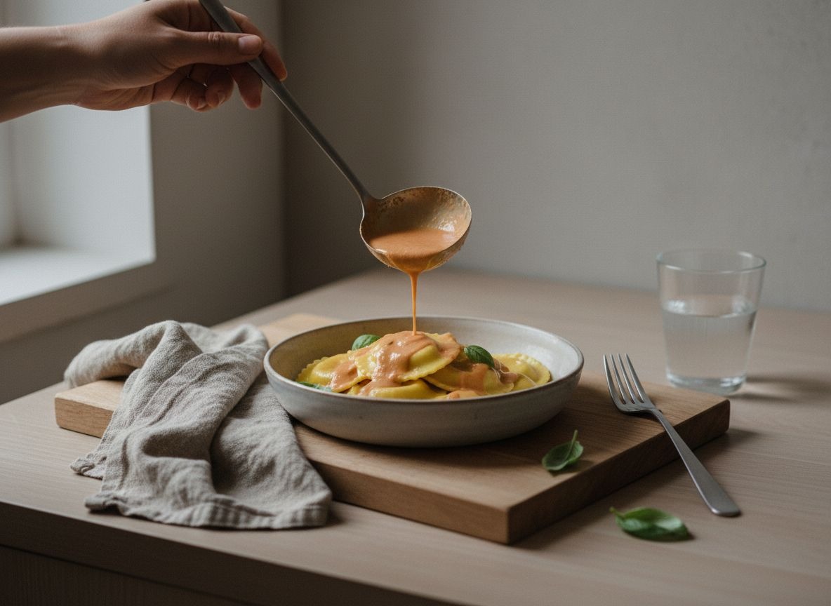 Ravioli de Bogavante con Bisque Emulsionada — imagen 7