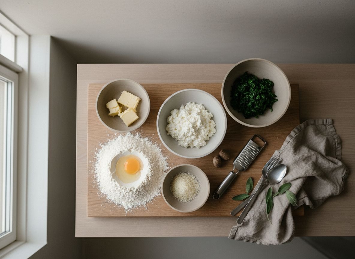 Ravioli de Ricotta y Espinaca con Mantequilla de Salvia — imagen 1