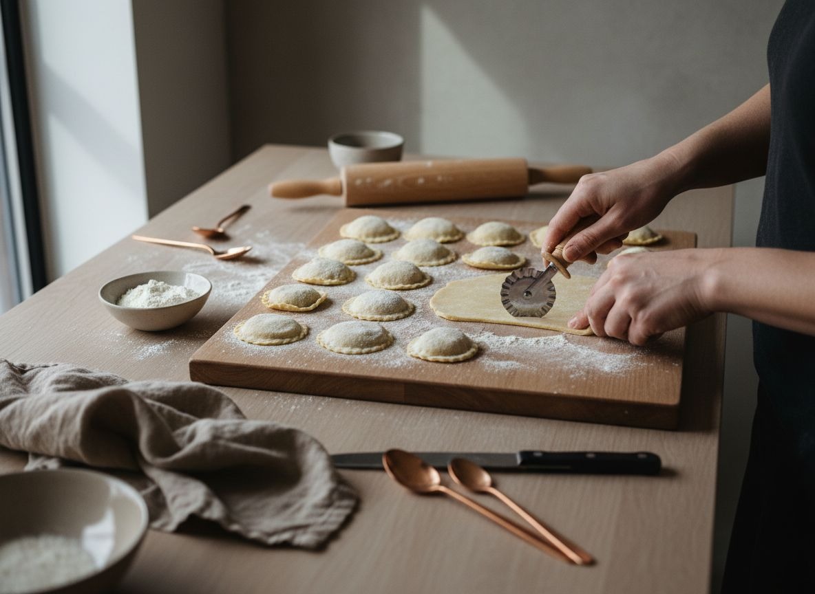 Ravioli de Ricotta y Espinaca con Mantequilla de Salvia — imagen 5