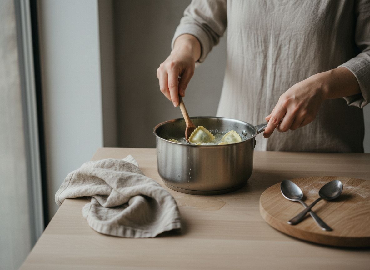 Ravioli de Ricotta y Espinaca con Mantequilla de Salvia — imagen 6