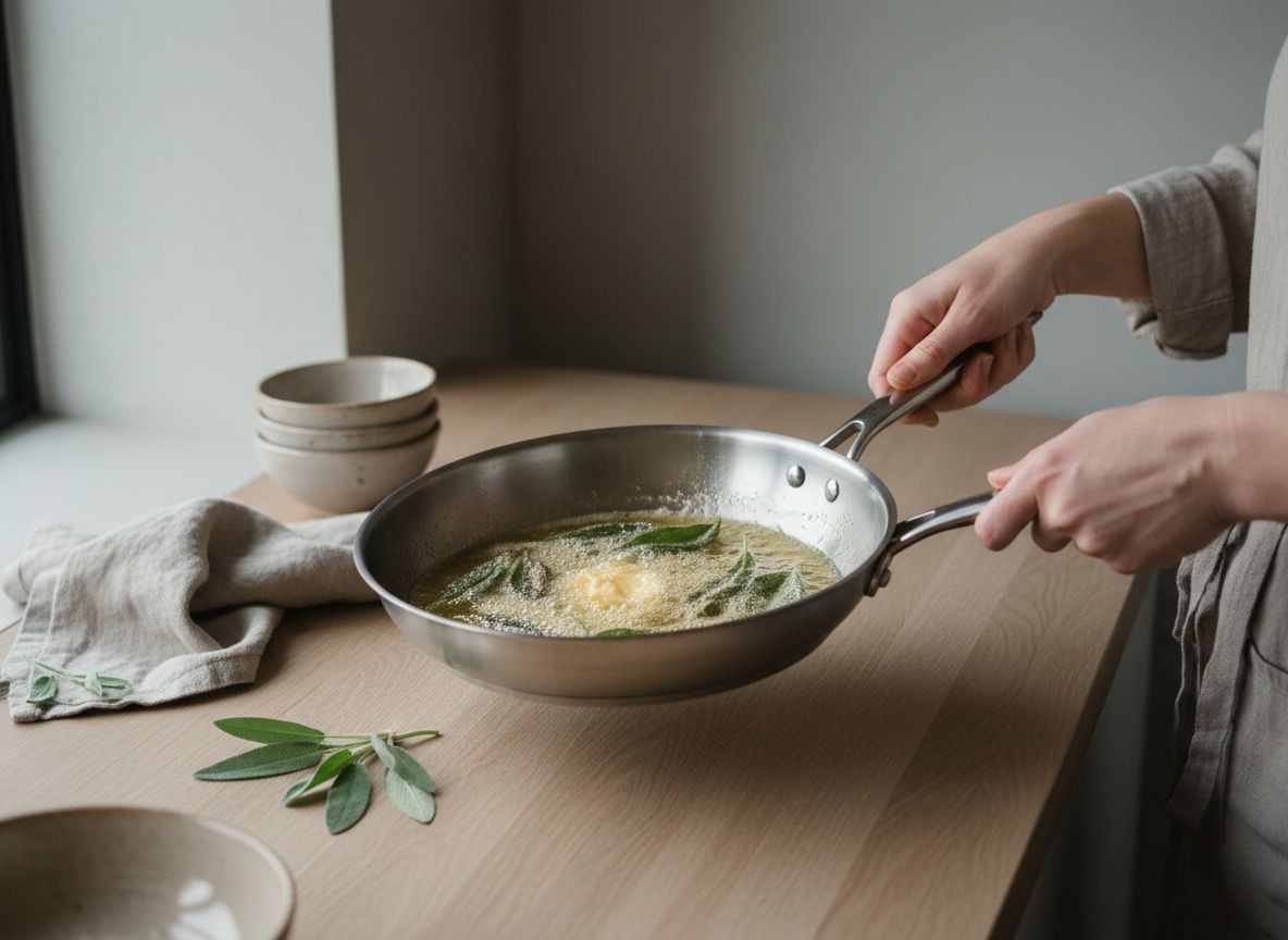 Ravioli de Ricotta y Espinaca con Mantequilla de Salvia — imagen 7