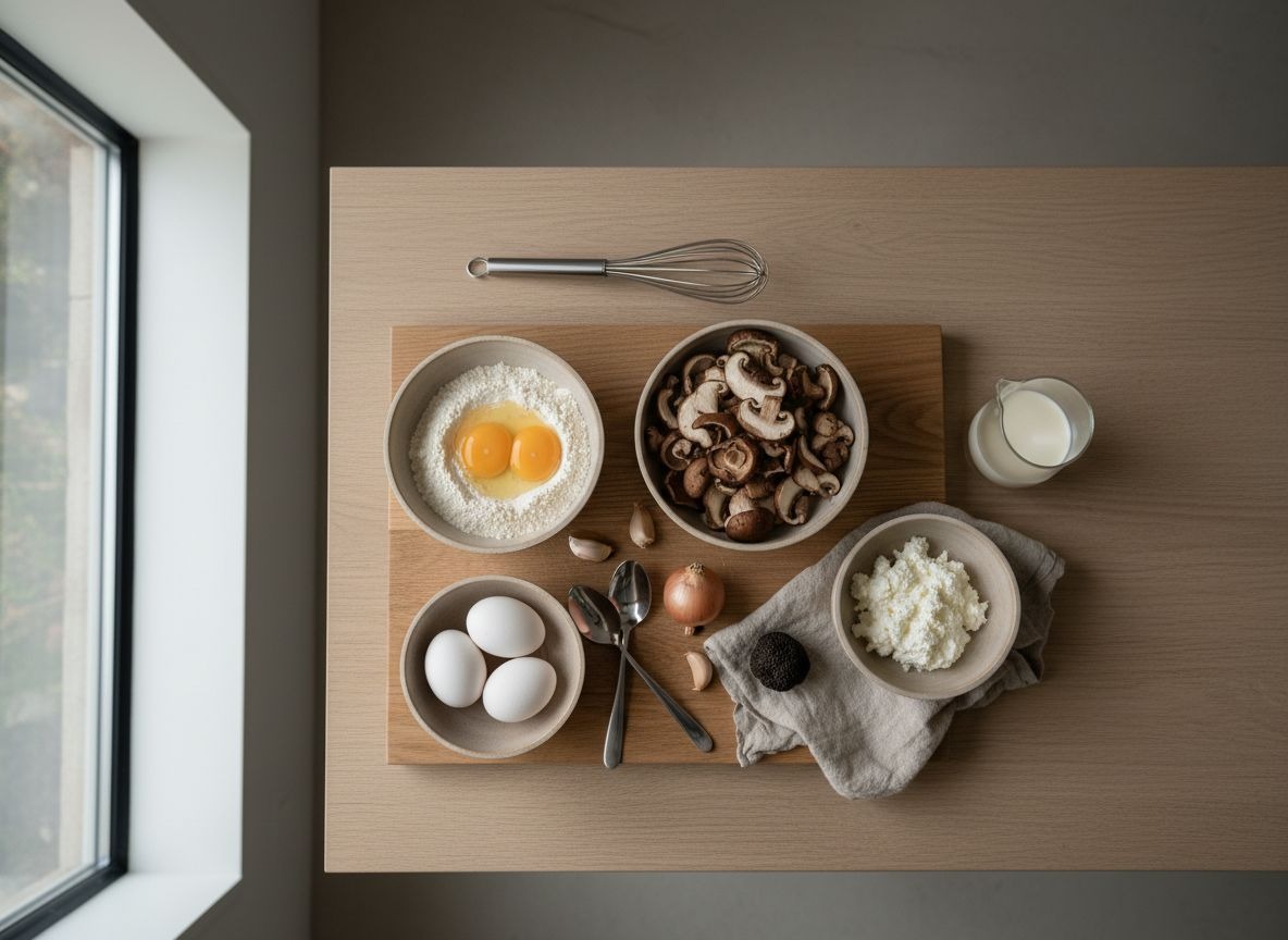 Ravioli de Setas con Crema de Parmesano y Trufa — imagen 1