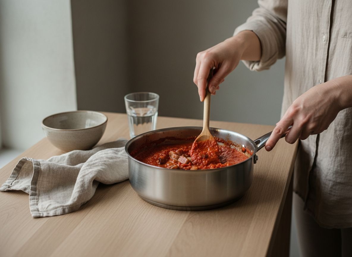 Rigatoni all'Amatriciana con Guanciale y Pecorino — imagen 4