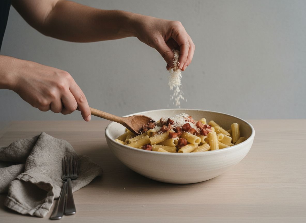 Rigatoni all'Amatriciana con Guanciale y Pecorino — imagen 7