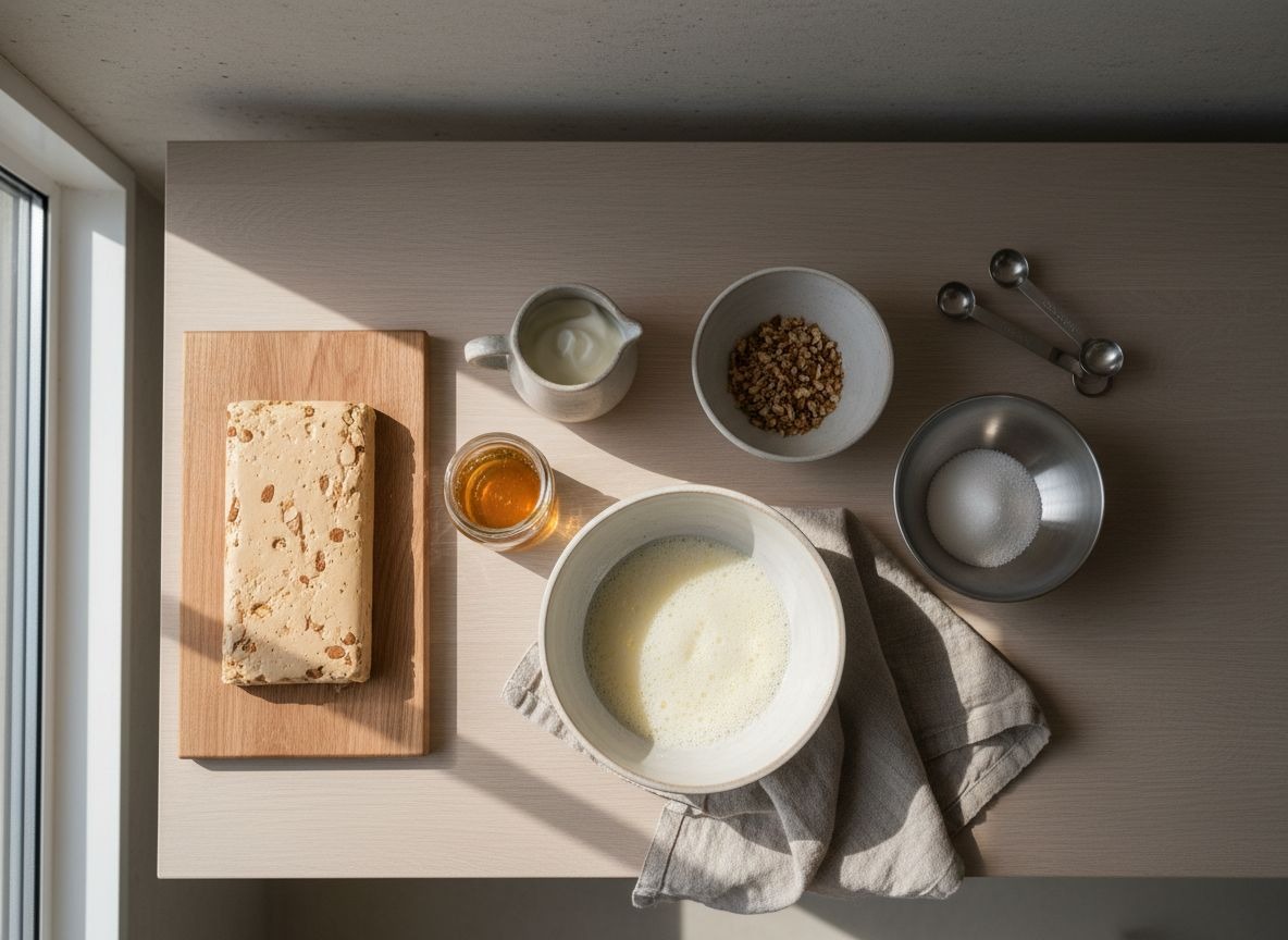 Semifrío de Turrón de Jijona con Miel — imagen 1