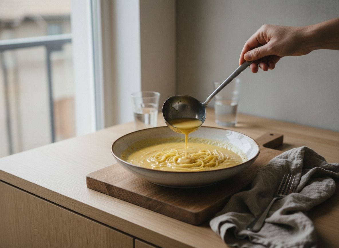 Spaghetti alla Carbonara con Guanciale y Yema — imagen 5