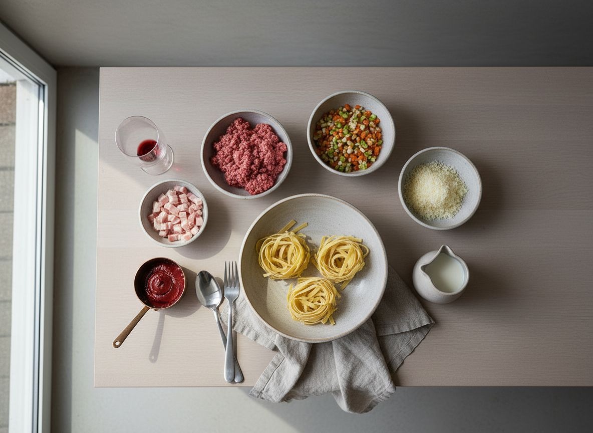 Tagliatelle al Ragù Boloñés a Fuego Lento 6 Horas — imagen 1