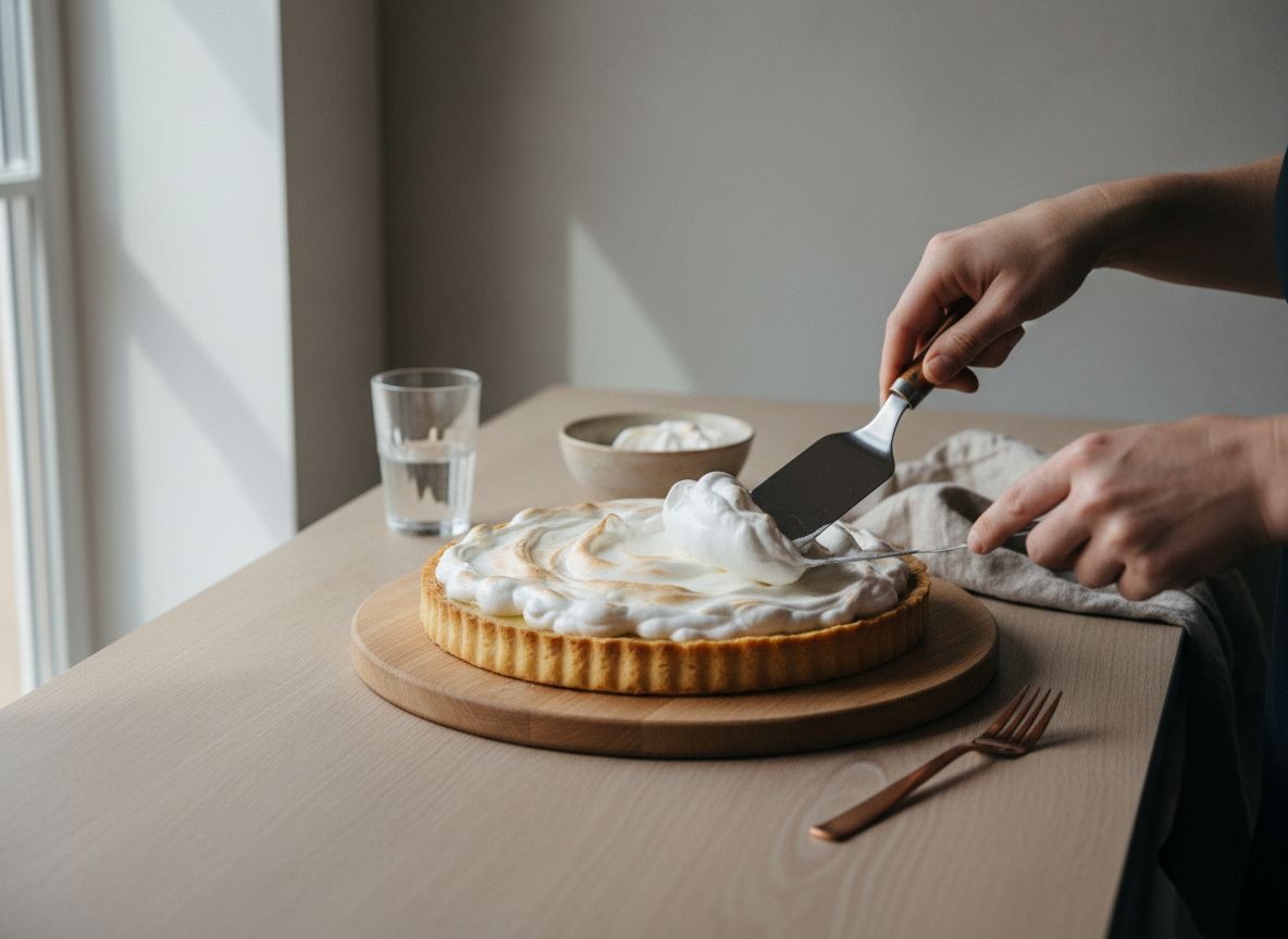 Tarta de Limón Merengada con Base Sablée — imagen 7