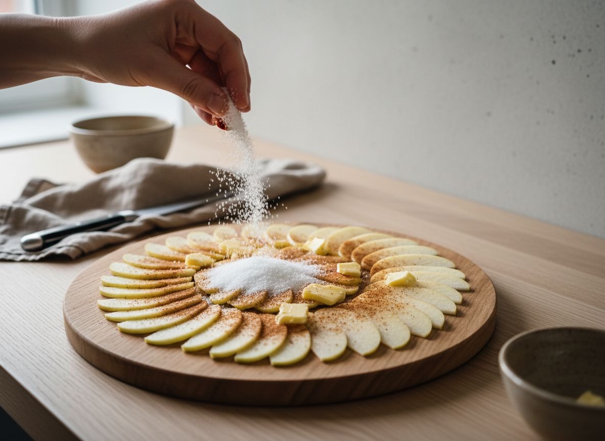 Tarta Fina de Manzana con Helado de Vainilla — imagen 3