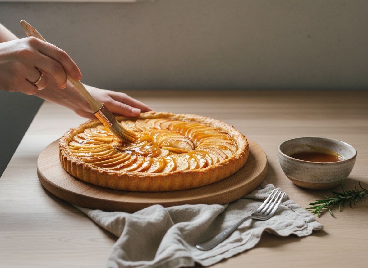Tarta Fina de Manzana con Helado de Vainilla — imagen 6