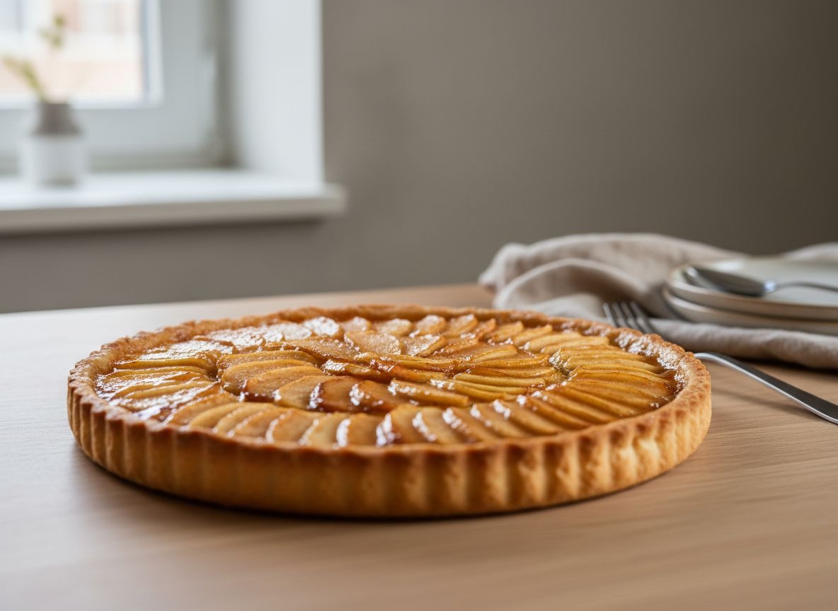 Tarta Fina de Manzana con Helado de Vainilla — imagen 7