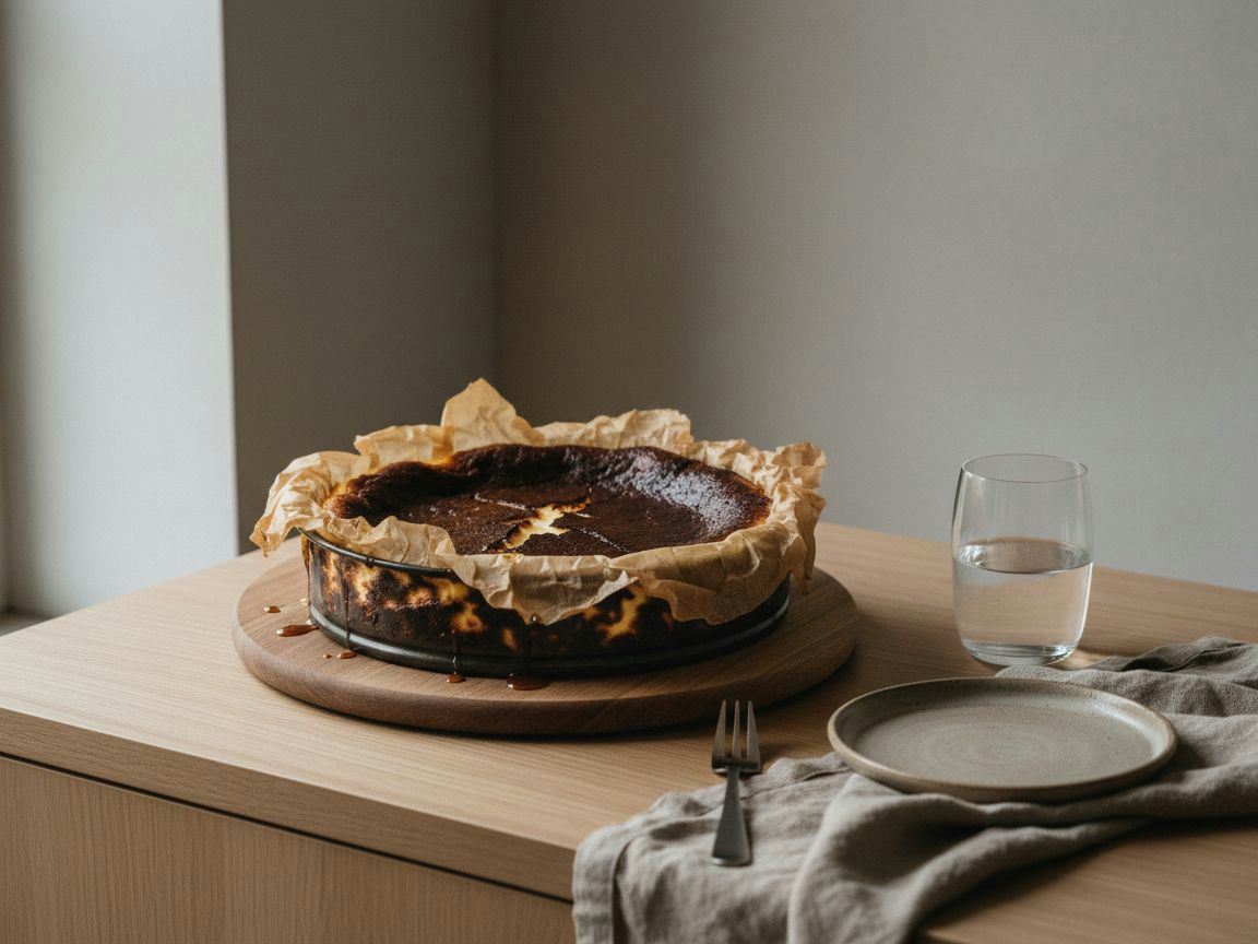 Tarta enfriándose dentro del molde