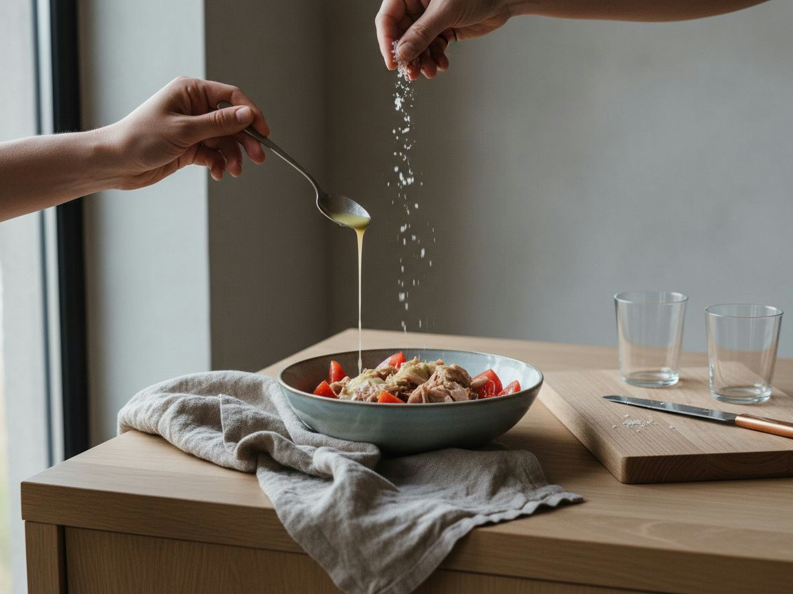 Tomate Raf con Ventresca y Aceite de Arbequina