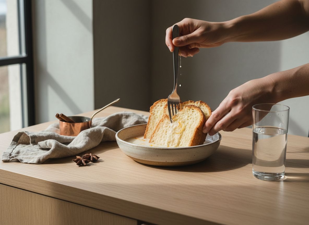 Torrija Caramelizada de Brioche con Helado de Canela — imagen 3