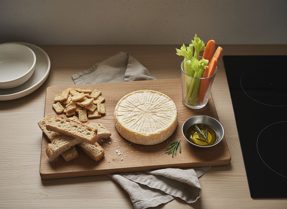 Torta del Casar Fundida con Picos — ingredientes