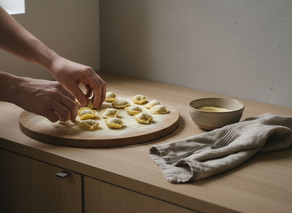 Tortellini de Mortadela con Nata y Parmesano — imagen 5
