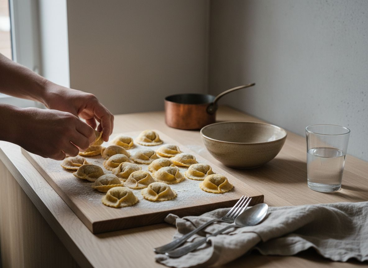Tortelloni de Calabaza con Amaretto y Noisette — imagen 5