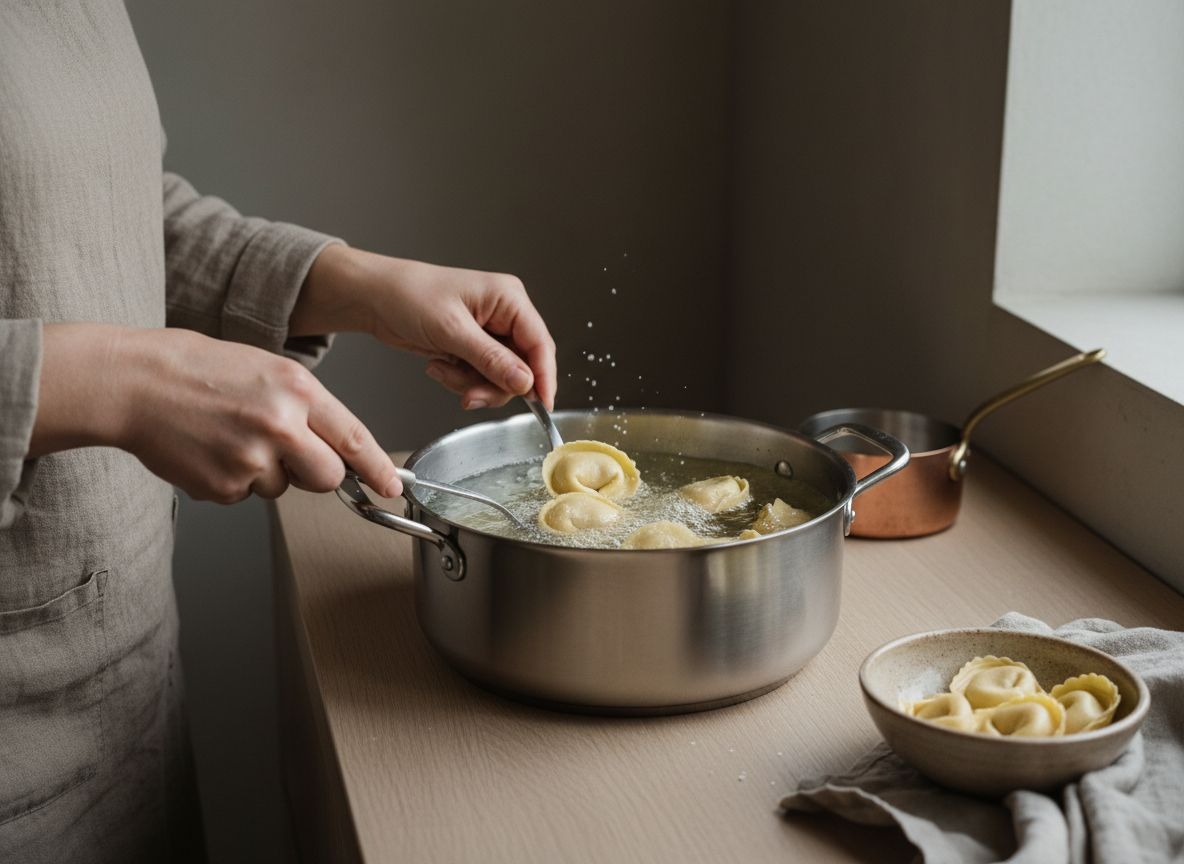 Tortelloni de Calabaza con Amaretto y Noisette — imagen 6