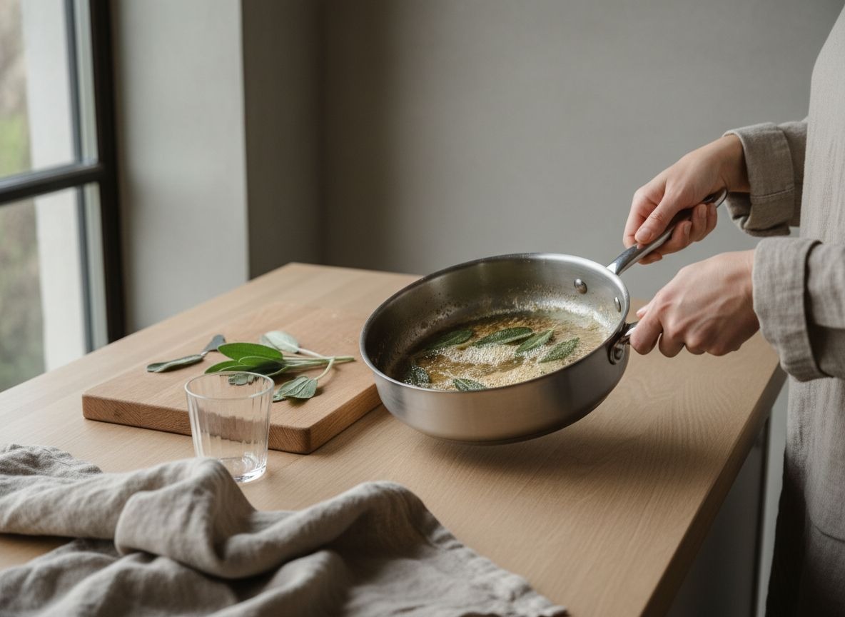 Tortelloni de Calabaza con Amaretto y Noisette — imagen 7