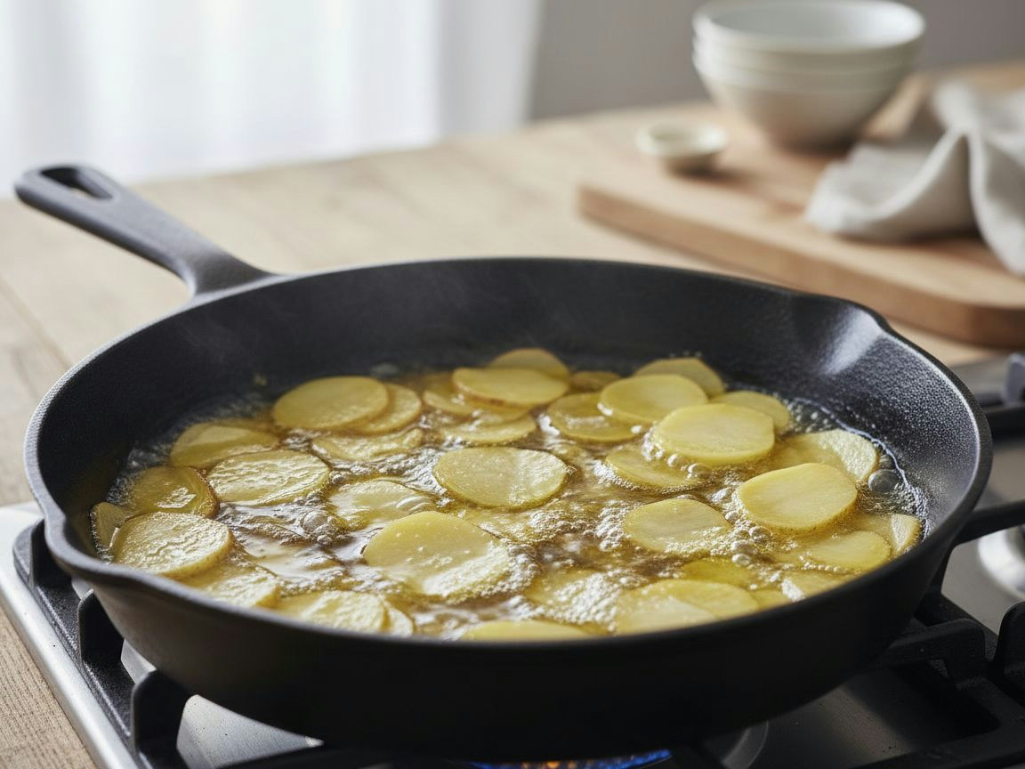 Tortilla de patatas — paso 3
