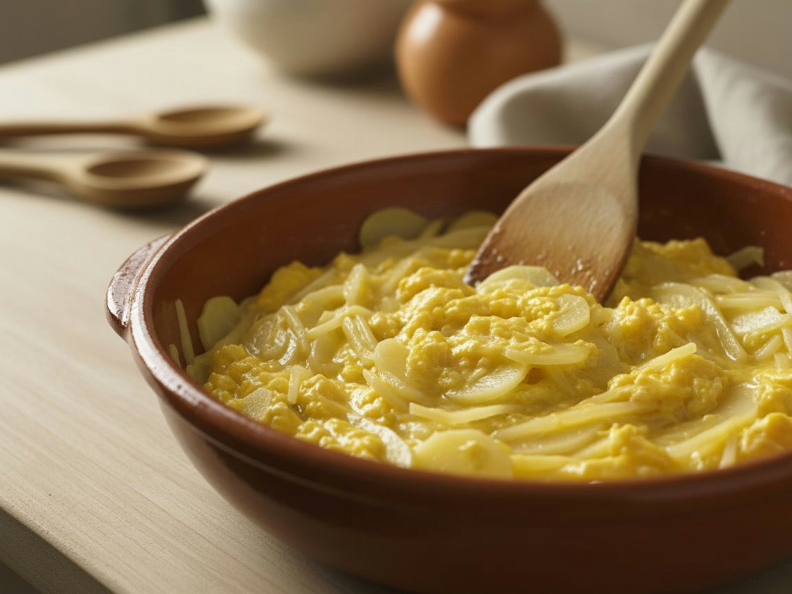 Tortilla de patatas — paso 5