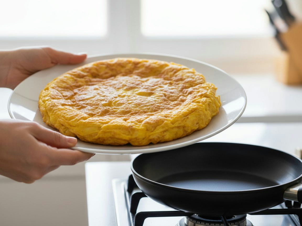 Tortilla de patatas — paso 7