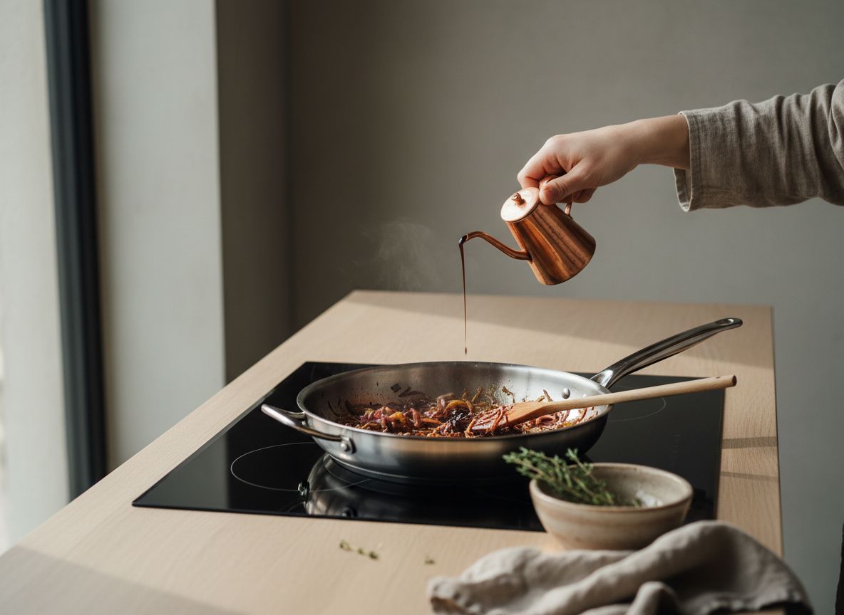Cocina 35-40 minutos removiendo cada cinco minutos y rascando el fondo con una espátula de madera, hasta que la ceb