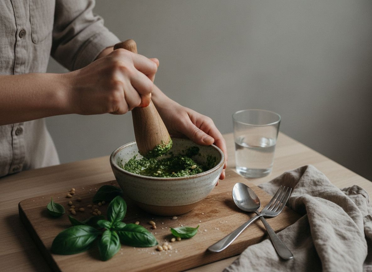 Trofie al Pesto Genovés con Judía y Patata — imagen 3